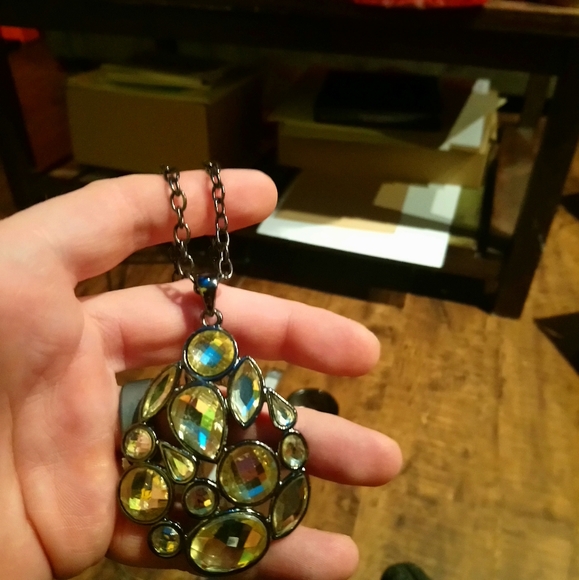 Statement Jewelry: 2 Necklaces, 2 Bracelets, Watch - Picture 5 of 7